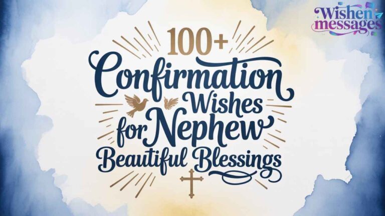100+ Confirmation Wishes for Nephew: Beautiful Blessings