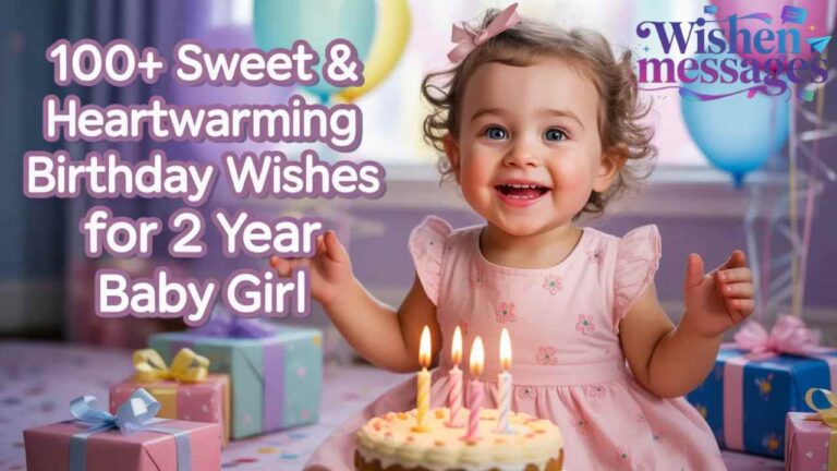 Birthday Wishes for 2 Year Baby Girl