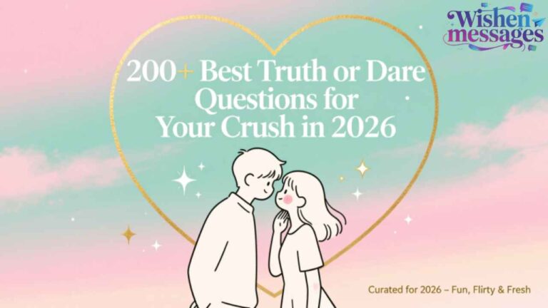 200+ Best Truth or Dare Questions for Your Crush in 2026