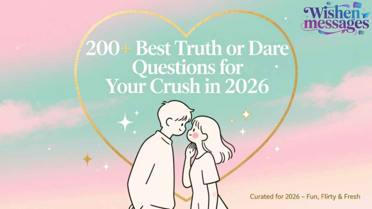 200+ Best Truth or Dare Questions for Your Crush in 2026