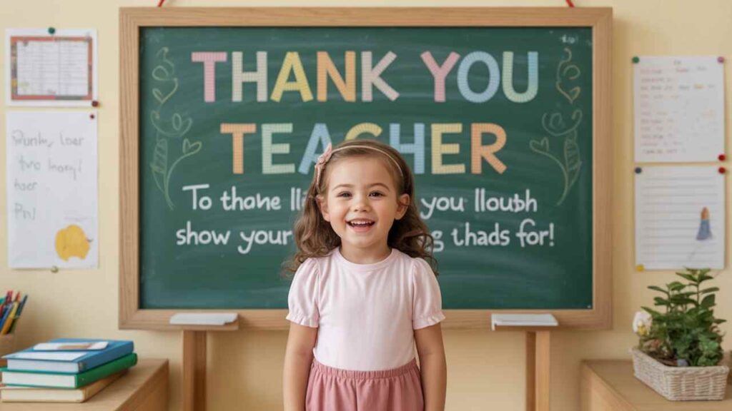 Best 200+ Thank You Teacher Messages for Appreciation 2025