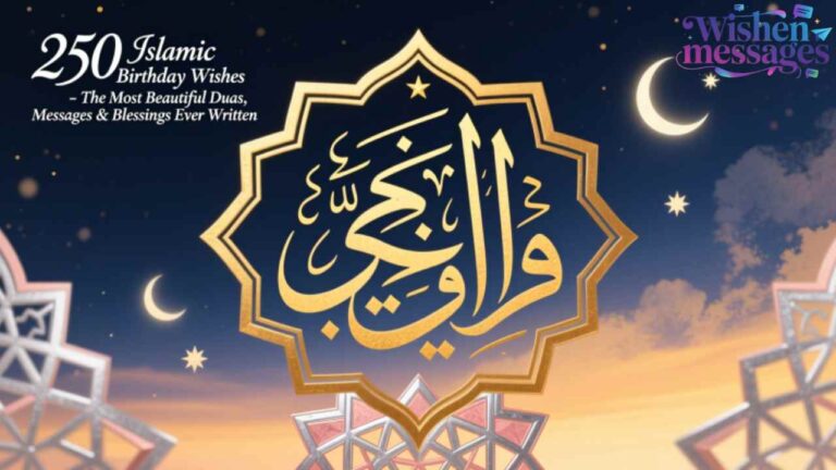 250 Islamic Birthday Wishes The Most Beautiful Duas, Messages & Blessings Ever Written