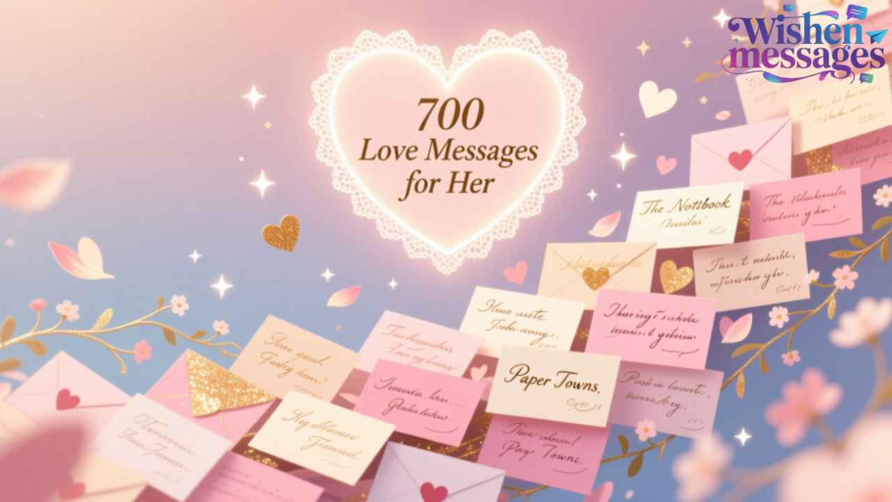 700 Love Message for Her – Romantic Messages She’ll Love