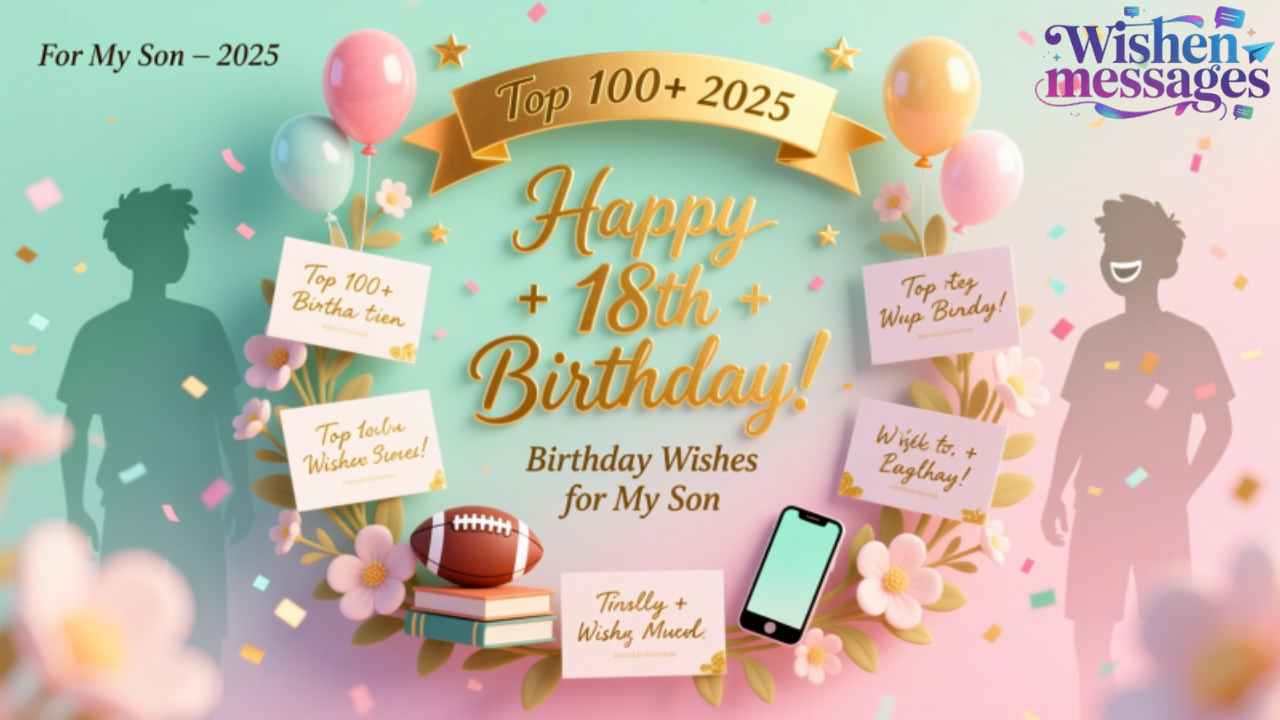 Best 100+ Birthday Wishes for Son in English in 2025