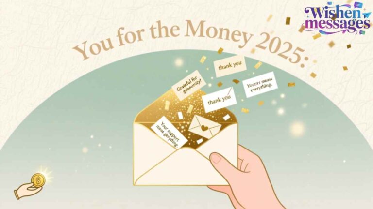 Best 250+ Short Messages to Say Thank You for the Money 2025