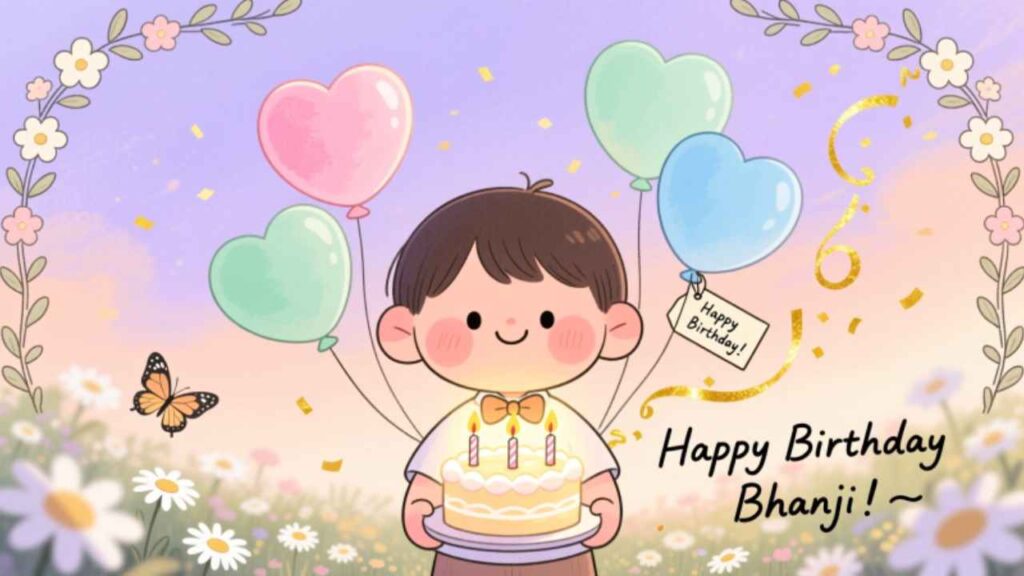 Cute & Sweet Birthday Wishes for Bhanji
