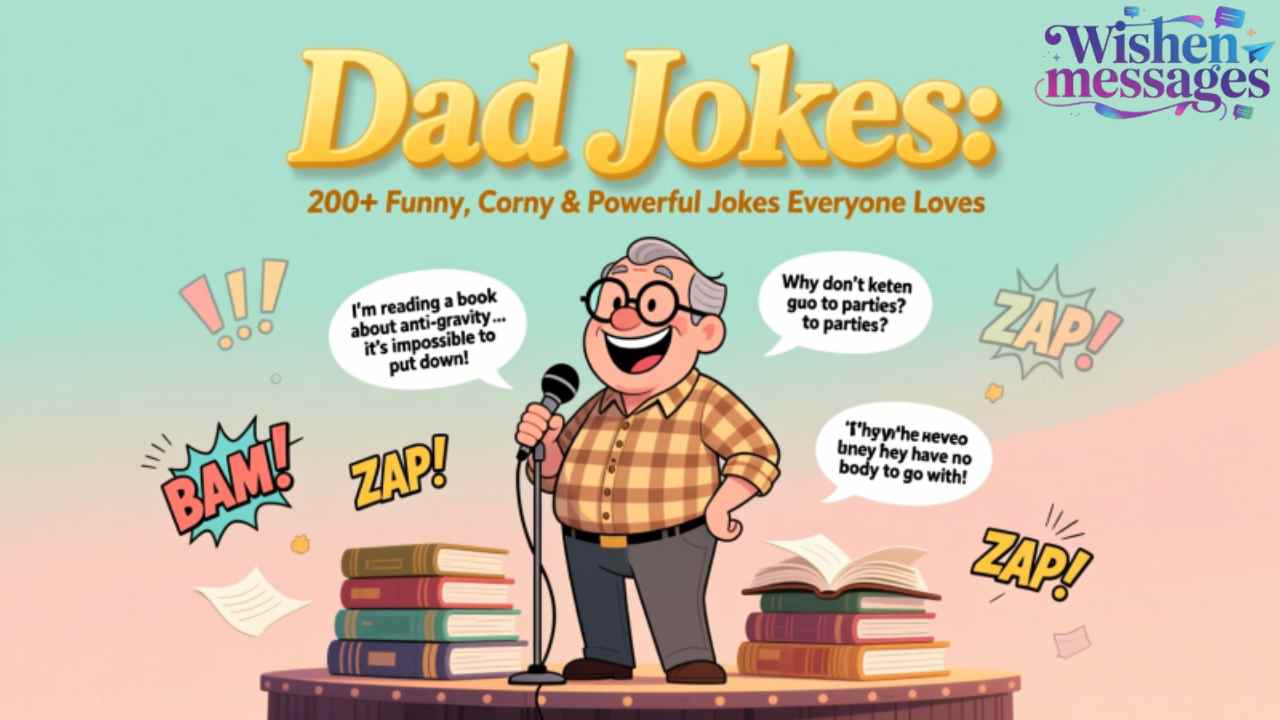 Dad Jokes: 200+ Funny, Corny & Powerful Jokes Everyone Loves