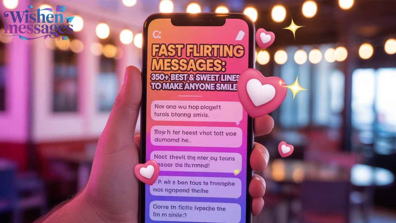 Fast Flirting Messages: 350+ Best & Sweet Lines to Make Anyone Smile