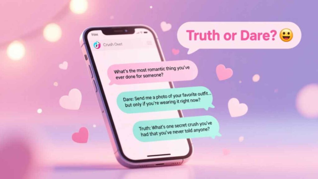 Flirty Truth or Dare Questions for Your Crush Over Text