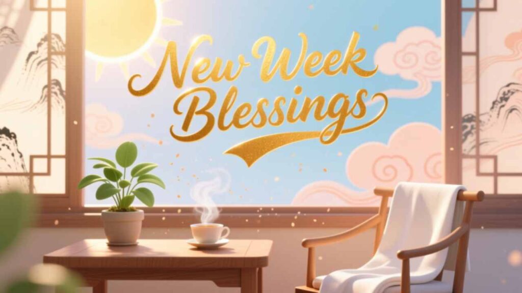 Sunday New Week Blessings