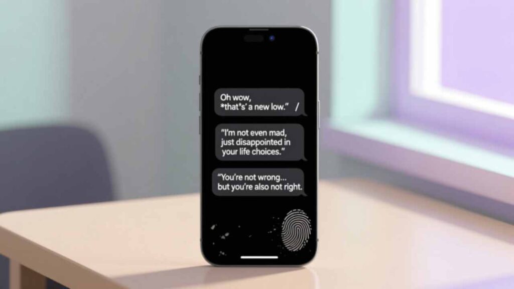 Text Message Comebacks to Shut Someone Up