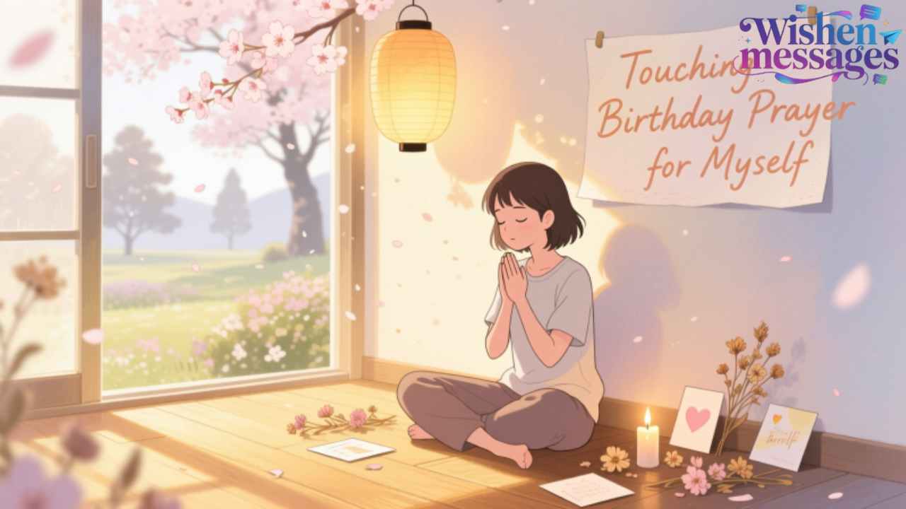 Touching Birthday Prayer for Myself | Short Birthday Prayers