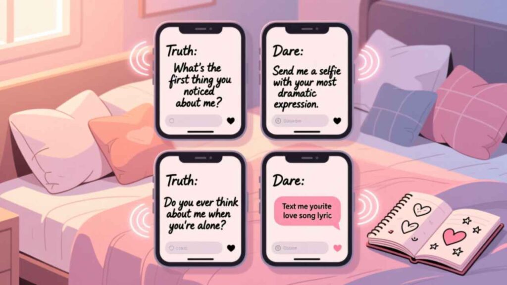 Truth or Dare Questions for Your Crush Over Text