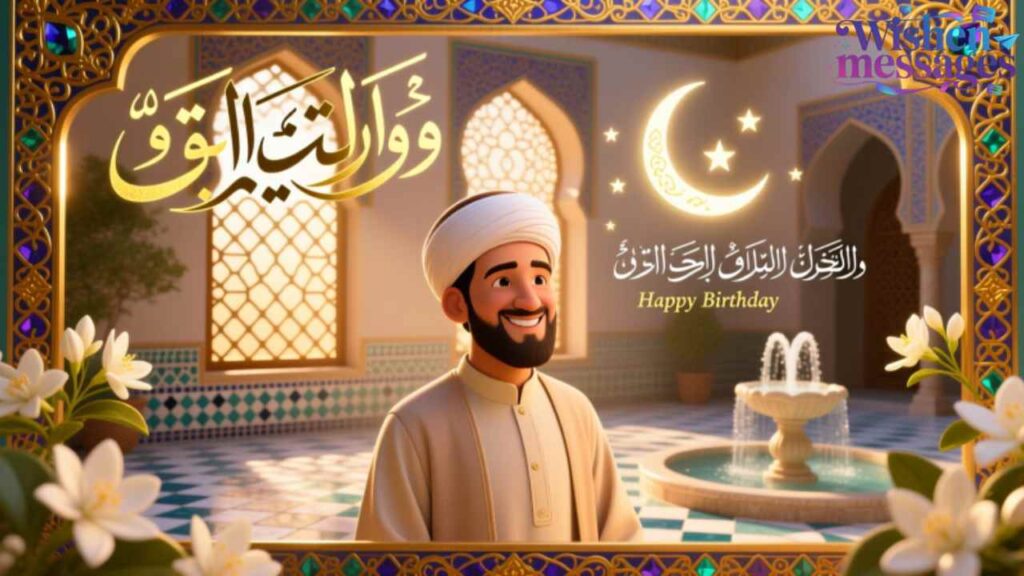 Celebrate with Islamic birthday wishes. Find heartfelt duas, blessings & greetings for loved ones on their special day.