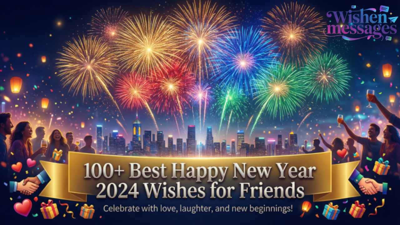 100+ Best Happy New Year 2026 Wishes for Friends