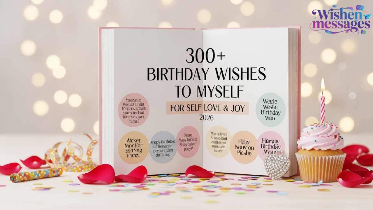 300+ Birthday Wishes to Myself for Self Love & Joy 2026