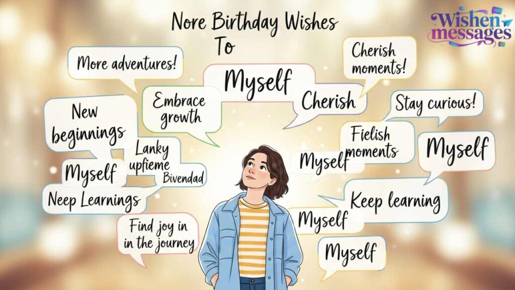 Age-Specific Birthday Wishes to Myself