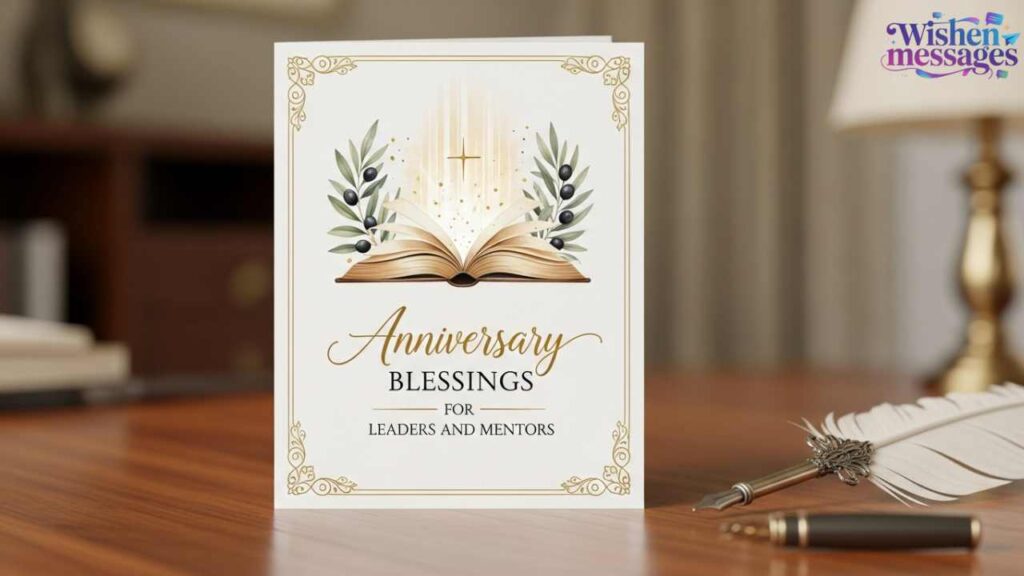 Anniversary Blessings for Leaders and Mentors