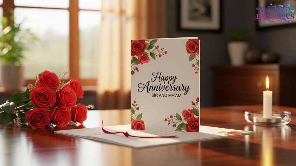 Anniversary Wishes for Sir and Mam