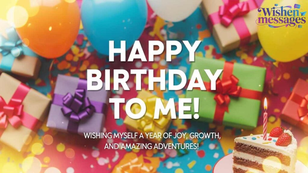 Birthday Wishes to Myself for Social Media