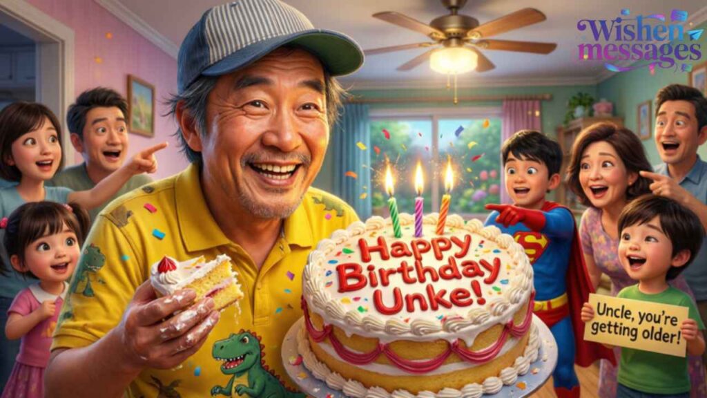 Funny Birthday Wishes for Uncle