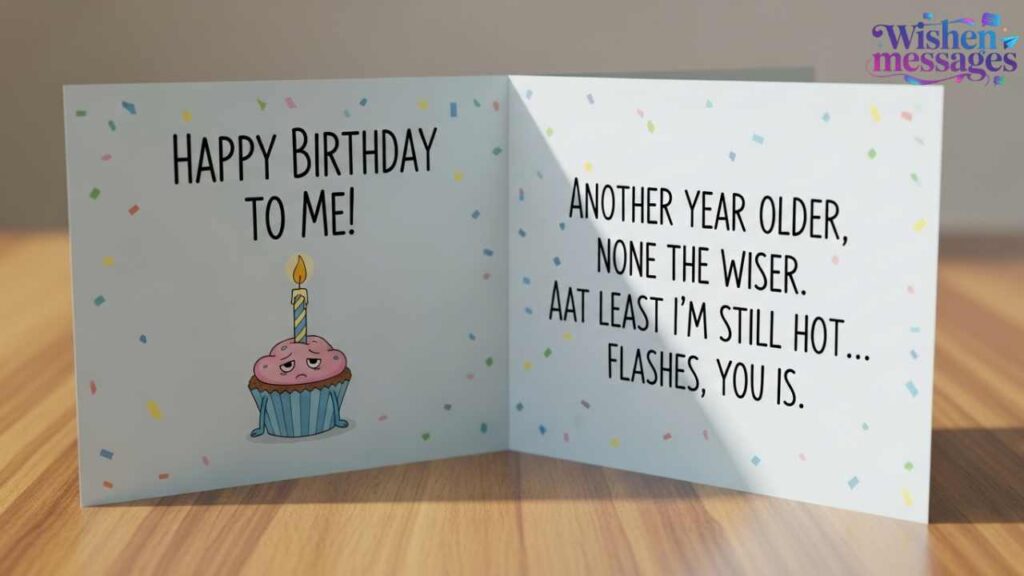 Funny Birthday Wishes to Myself