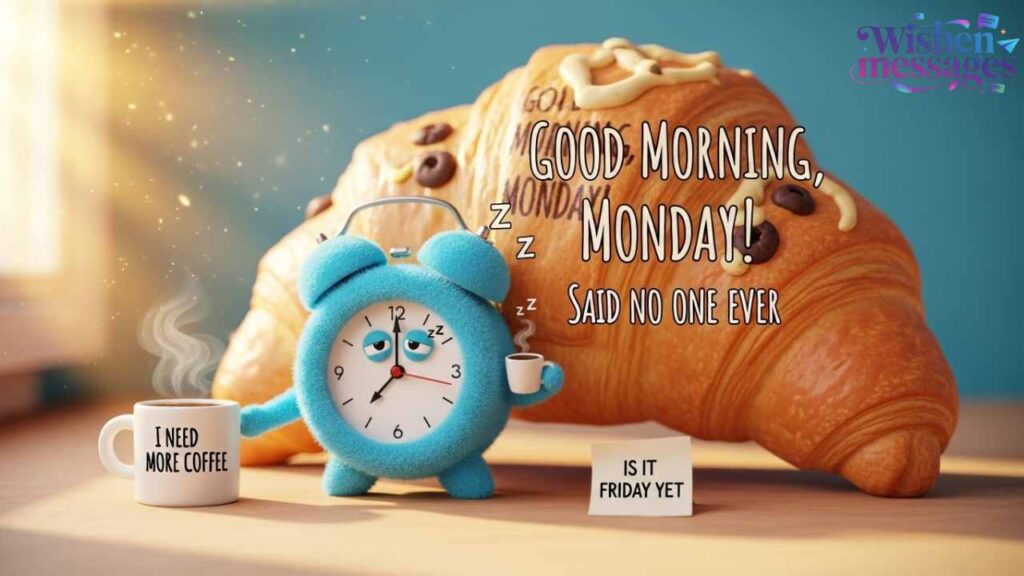 Funny Good Morning Monday Quotes and Messages