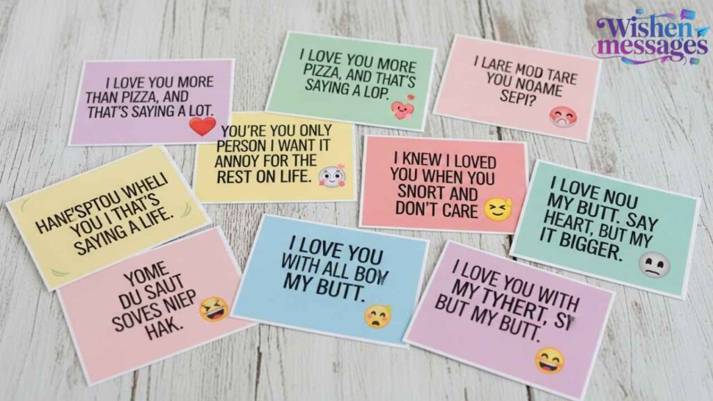 Funny Short Love Quotes for Him