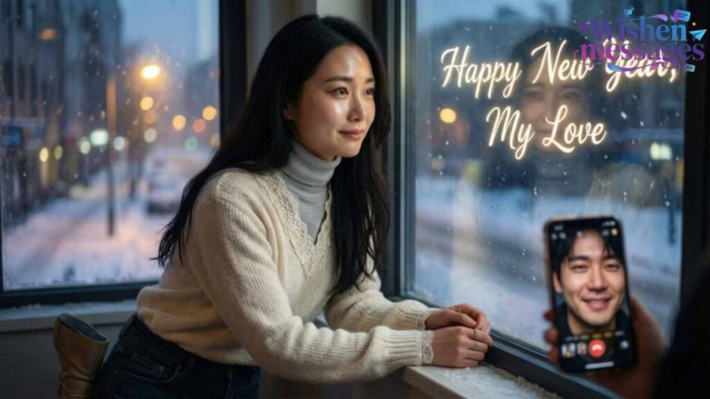 Long-Distance New Year Wishes for Love 