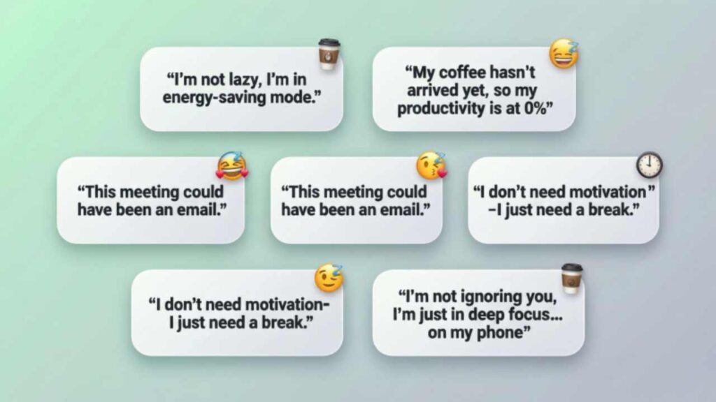 Short Funny Friday Quotes for Work and Office Life