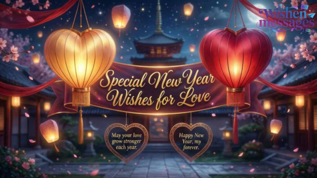 Special New Year Wishes for Love in English 