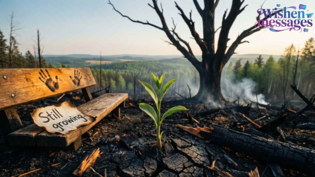 Words of Encouragement After a Fire