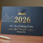 100+ Best Birthday Wishes for Principal (Respectful) In 2026