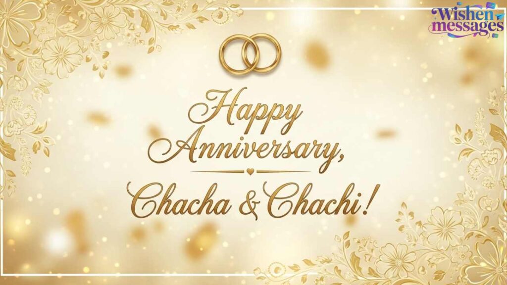 Anniversary Messages for Chacha Chachi