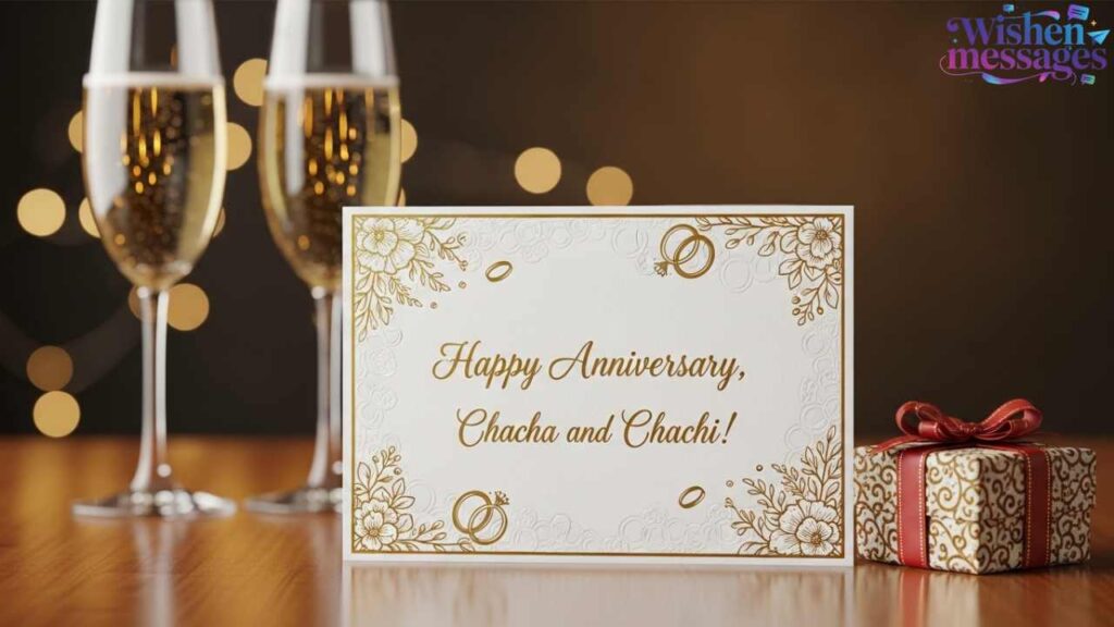 Anniversary Wishes for Chacha Chachi in English