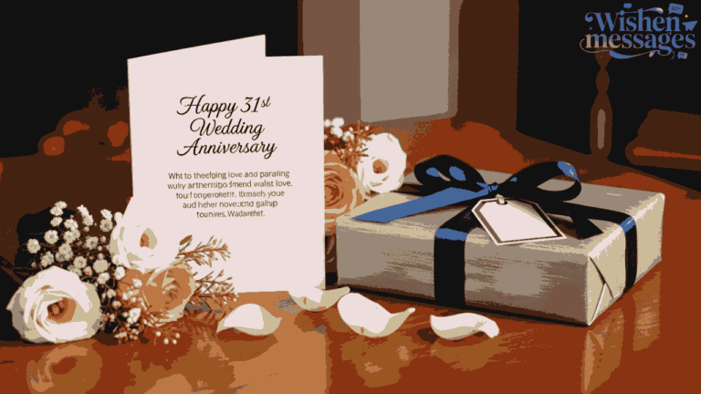 Happy 31st Wedding Anniversary Wishes, Quotes & Gifts