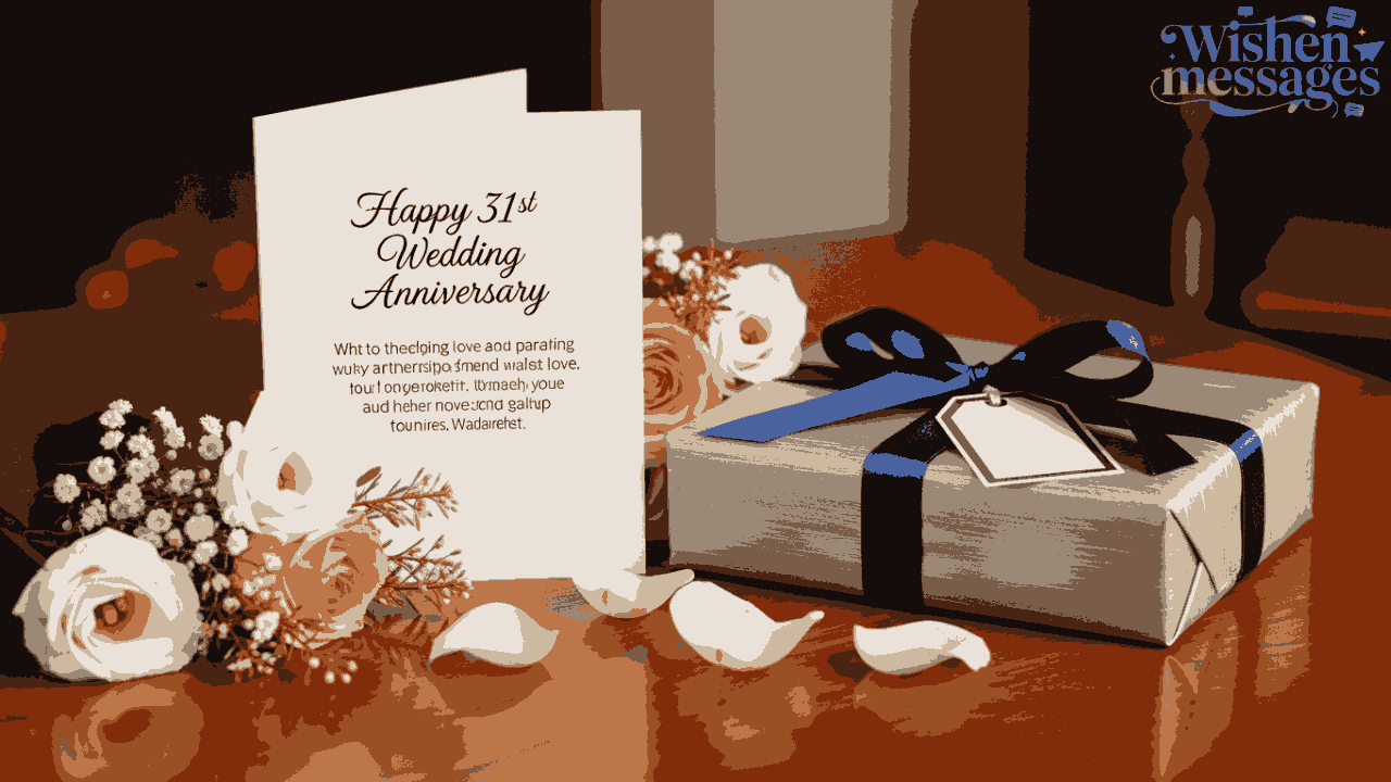 Happy 31st Wedding Anniversary Wishes, Quotes & Gifts