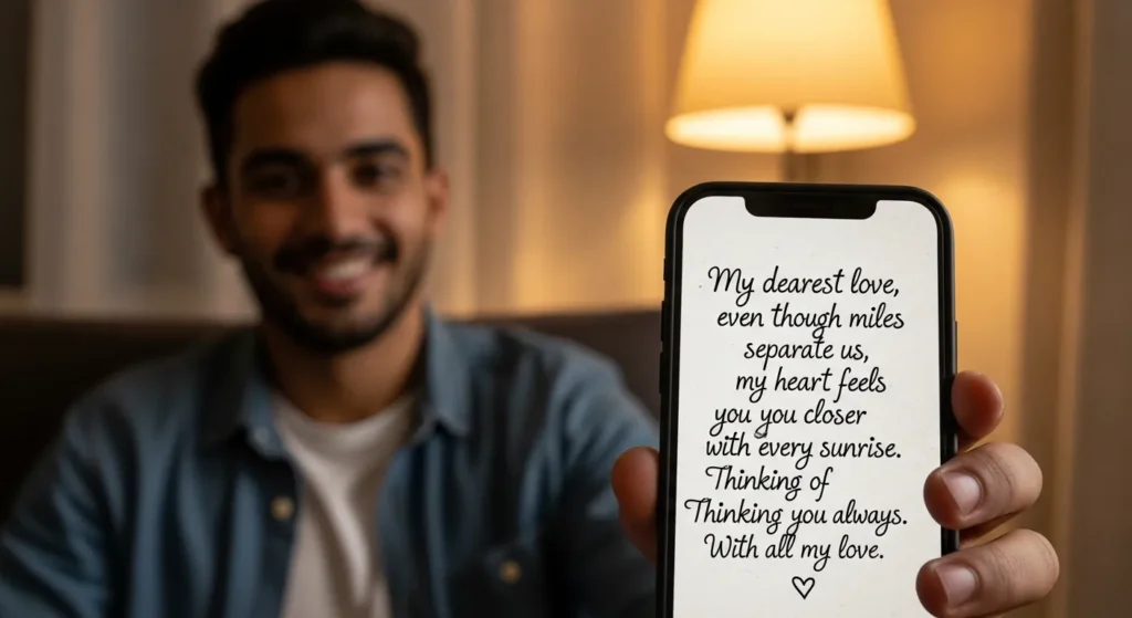Heartwarming Messages for Him (Long-Distance Boyfriend)