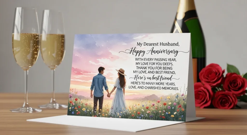Romantic Anniversary Wishes for Husband