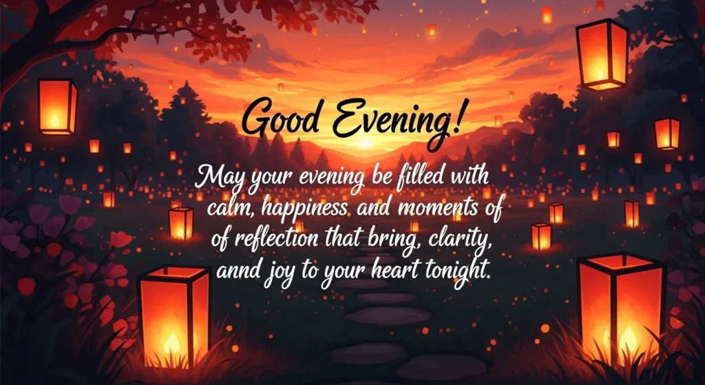 Good Evening Prayers