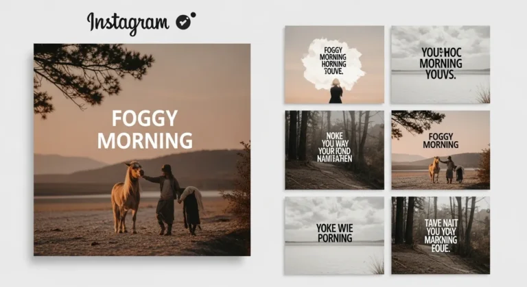 120+ Foggy Morning Quotes for Instagram & Beautiful Quotes