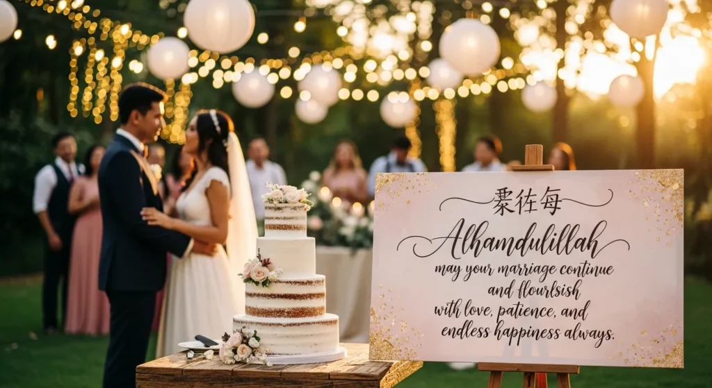 Alhamdulillah Wedding Anniversary Wishes