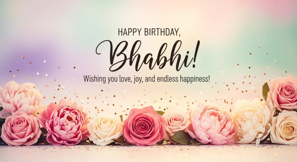 Heart-touching Birthday Wishes for Bhabhi