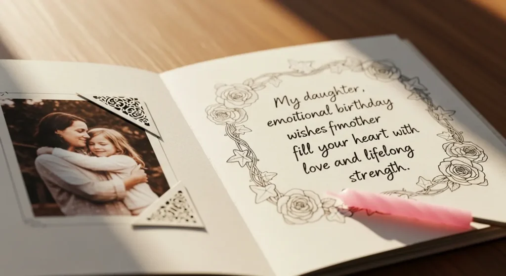 Emotional Birthday Wishes for Daughter from Mother