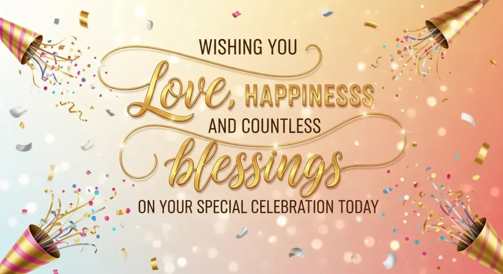 Birthday Wishes with Love and Blessings