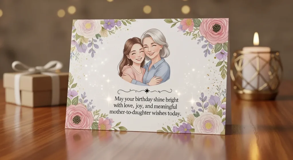 Birthday Wishes for Daughter from Mother in English