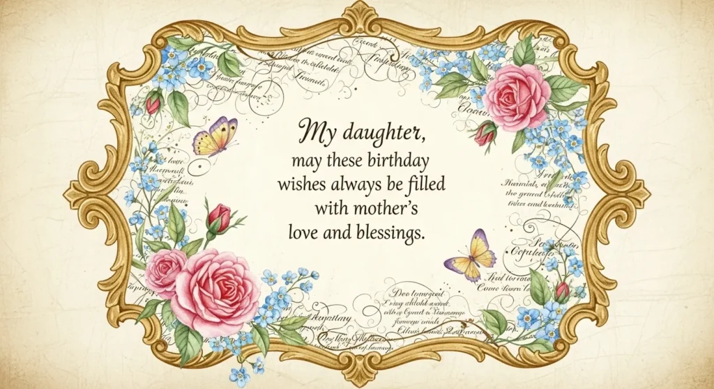 Birthday Wishes for Daughter from Mother in Hindi