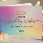 200+ Special Birthday Wishes for Friends & Loved Ones 2026