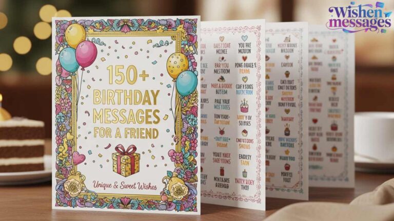 150+ Birthday Messages for a Friend: Unique & Sweet Wishes