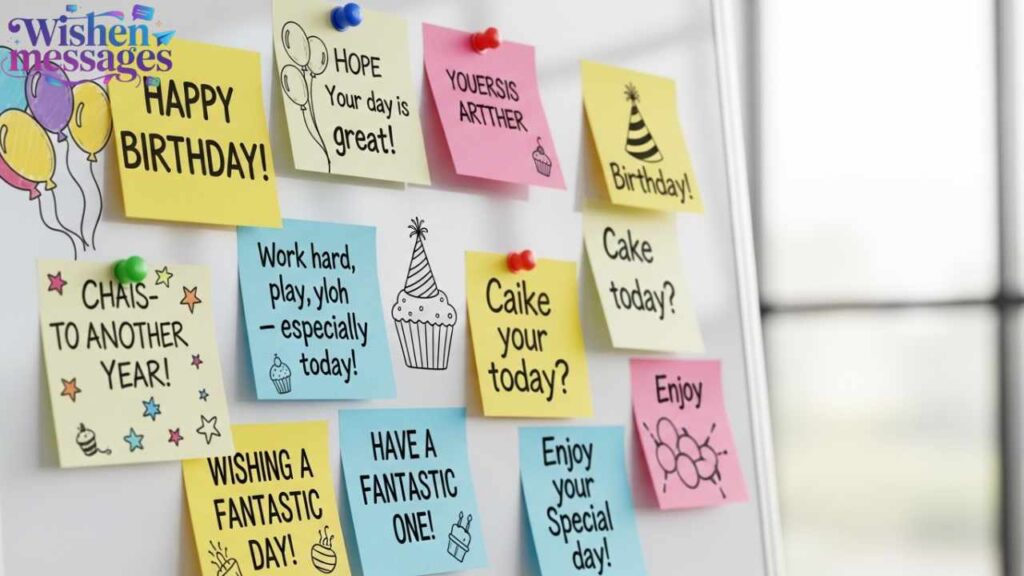 Warm Birthday Messages for a New Coworker